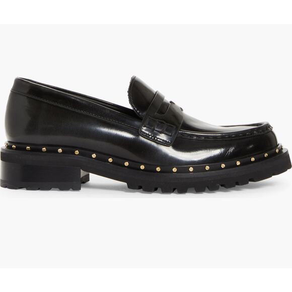 Golden Goose Black Leather Chunky Penny Loafer (Men) size EU 43/ US 9.5 - Picture 1 of 12